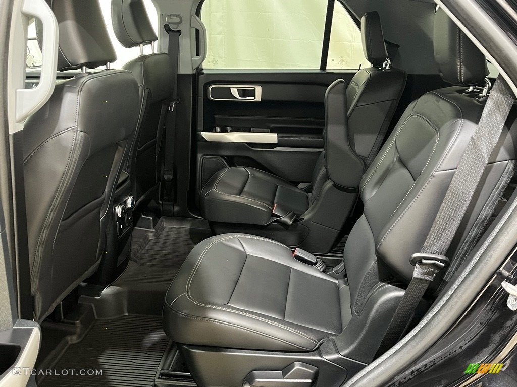 2021 Explorer XLT 4WD - Agate Black Metallic / Ebony photo #9