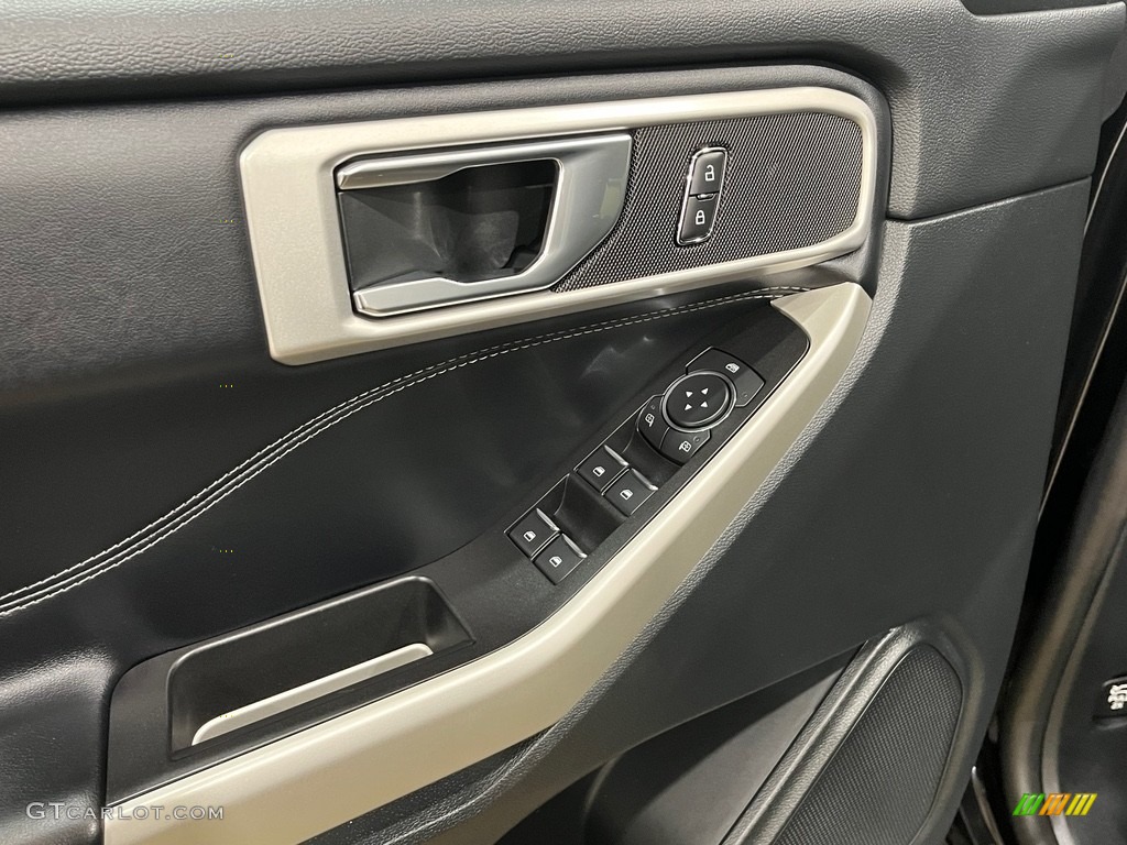 2021 Explorer XLT 4WD - Agate Black Metallic / Ebony photo #13