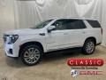 White Frost Tricoat 2021 GMC Yukon SLT 4WD