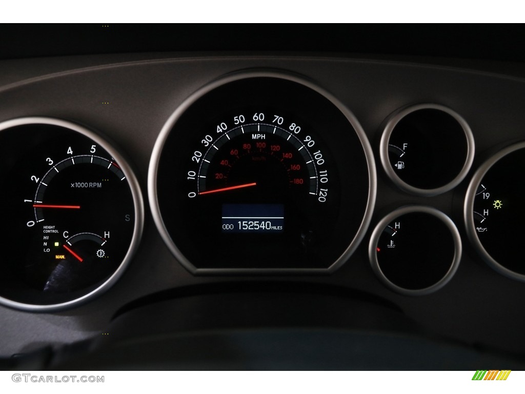 2012 Sequoia SR5 4WD - Black / Graphite Gray photo #8