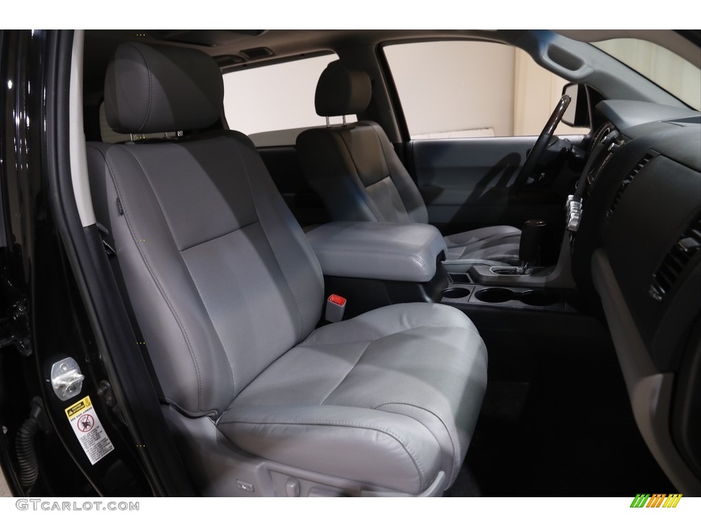 2012 Sequoia SR5 4WD - Black / Graphite Gray photo #17