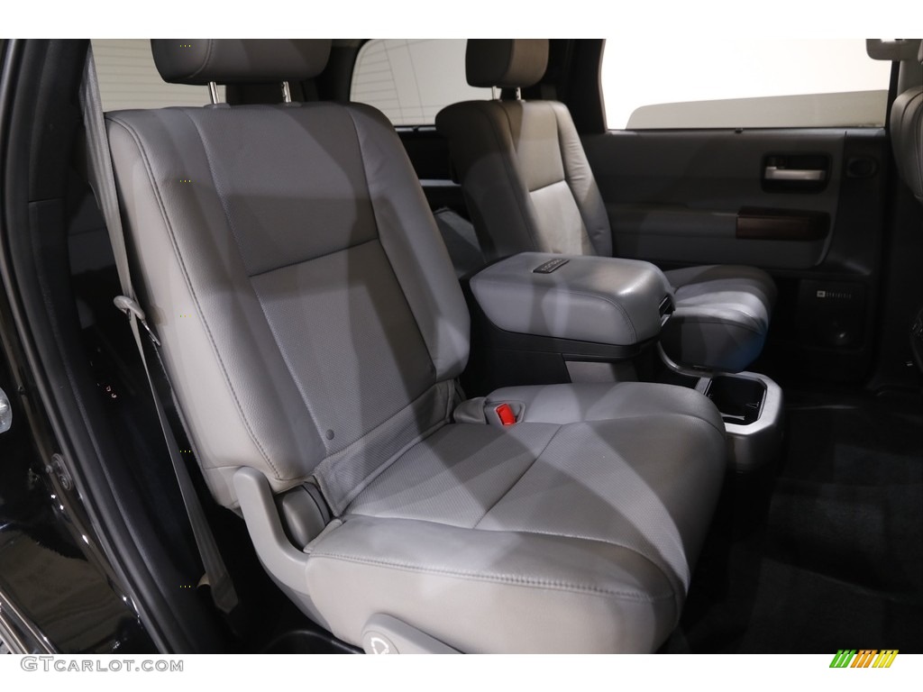2012 Sequoia SR5 4WD - Black / Graphite Gray photo #18