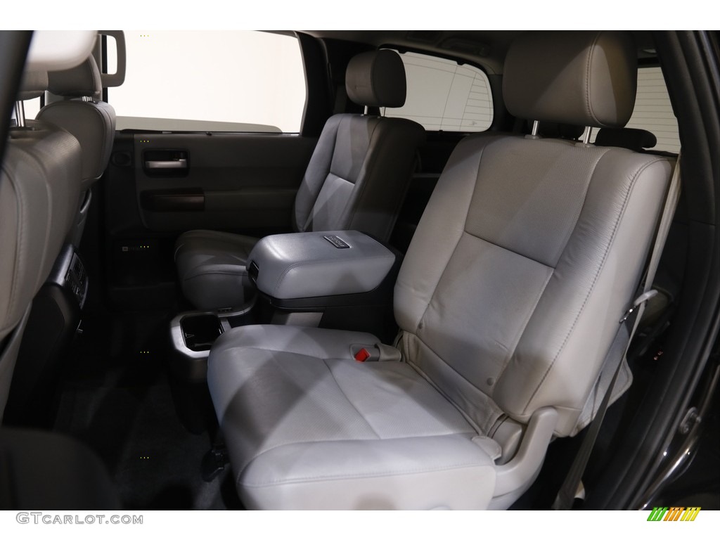 2012 Sequoia SR5 4WD - Black / Graphite Gray photo #19