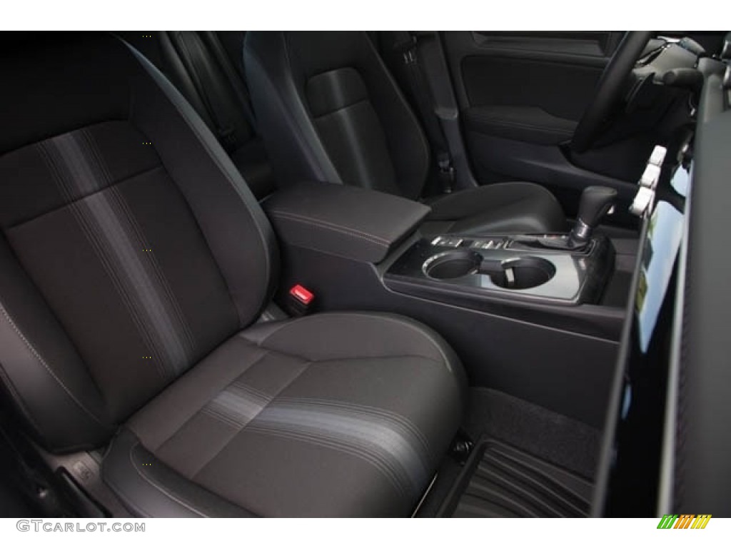 2022 Civic Sport Hatchback - Boost Blue Metallic / Black photo #30