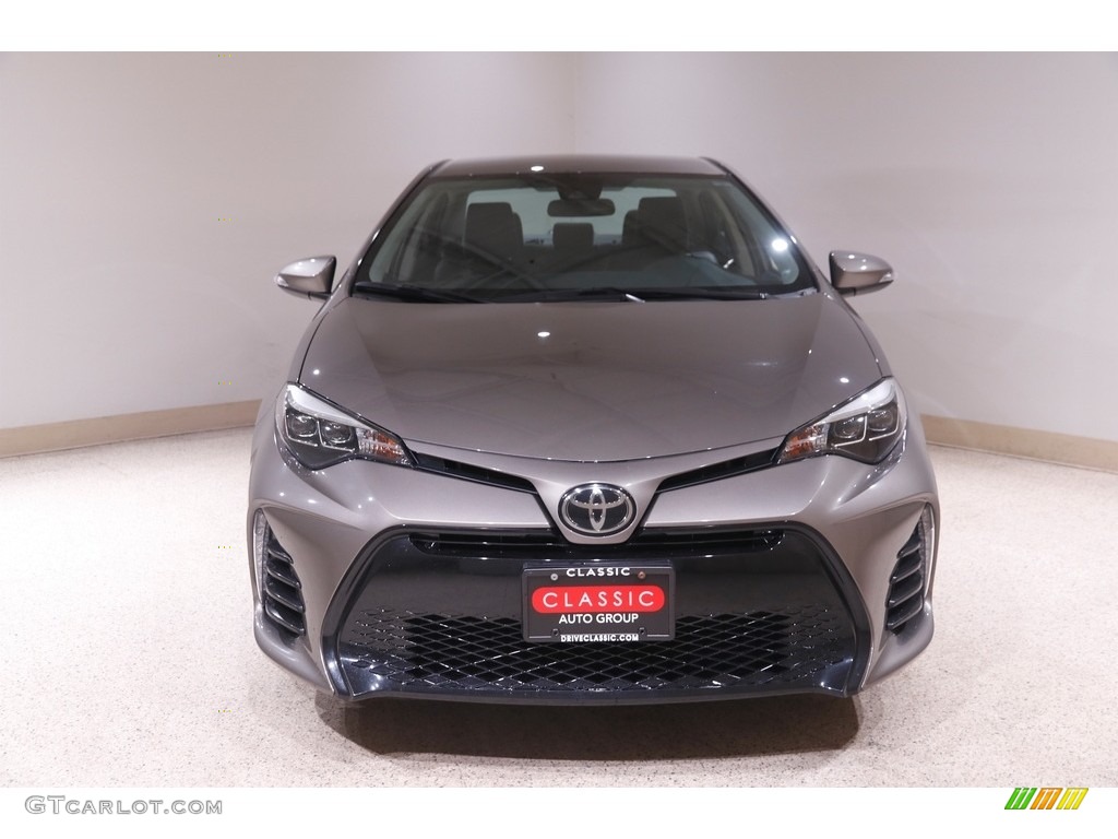 2019 Corolla SE - Falcon Gray metallic / Black photo #2