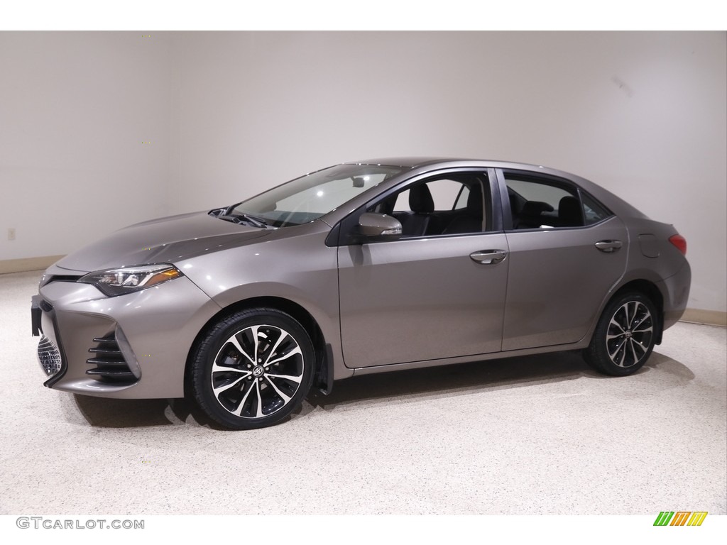 2019 Corolla SE - Falcon Gray metallic / Black photo #3