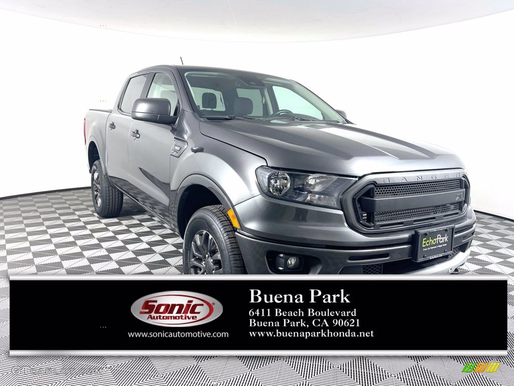 2019 Ranger XLT SuperCrew - Magnetic Metallic / Ebony photo #1