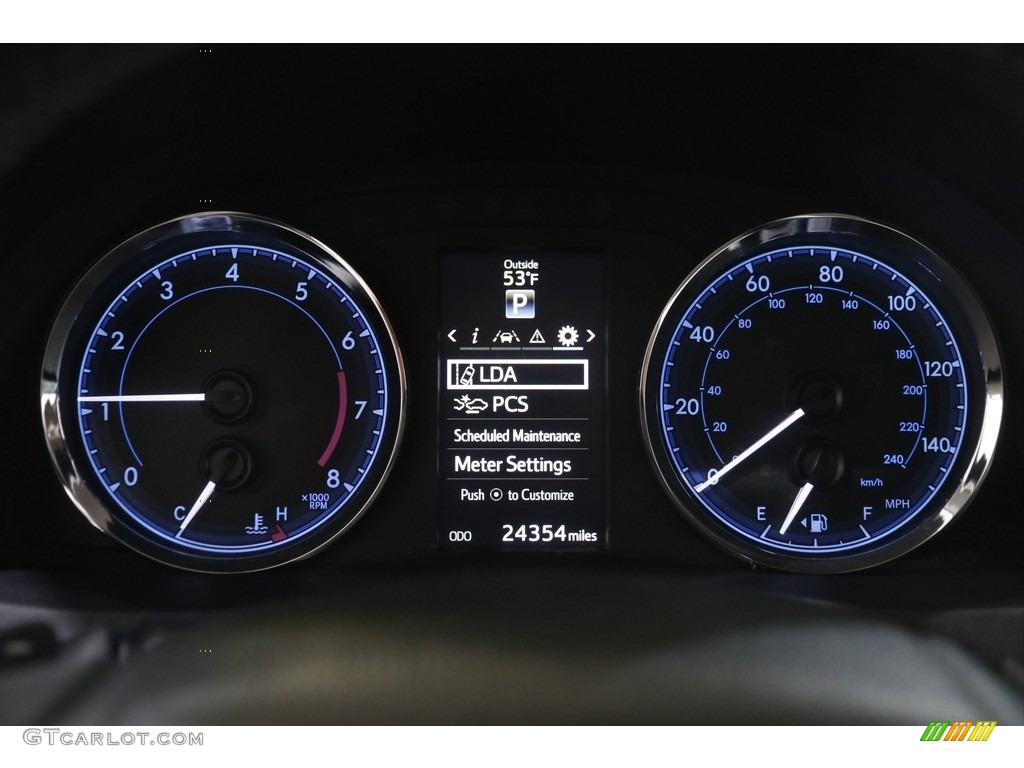 2019 Corolla SE - Falcon Gray metallic / Black photo #8