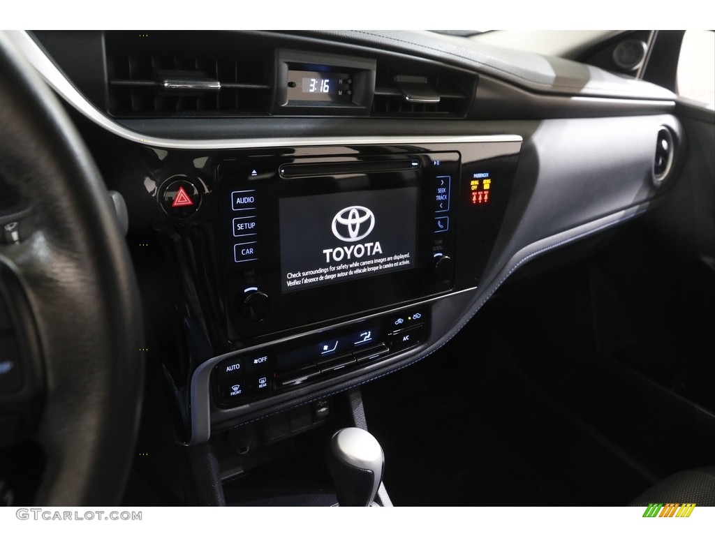 2019 Corolla SE - Falcon Gray metallic / Black photo #9