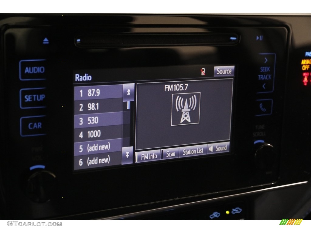 2019 Corolla SE - Falcon Gray metallic / Black photo #10