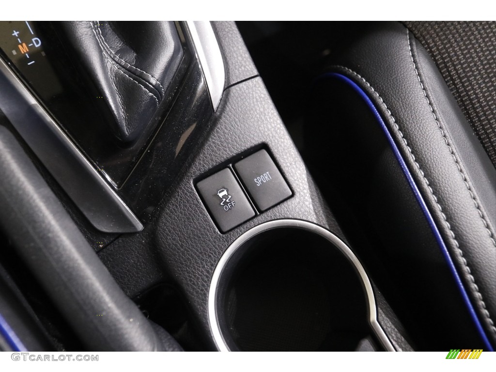 2019 Corolla SE - Falcon Gray metallic / Black photo #14