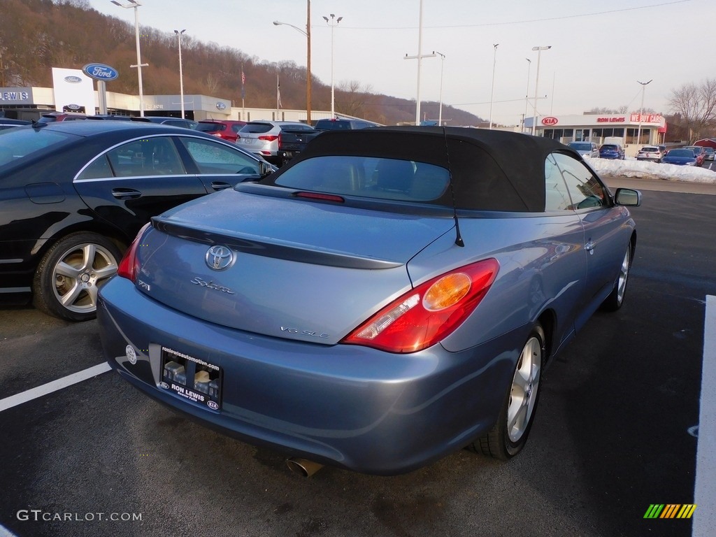 2004 Solara SLE V6 Convertible - Cosmic Blue Metallic / Dark Stone Gray photo #2