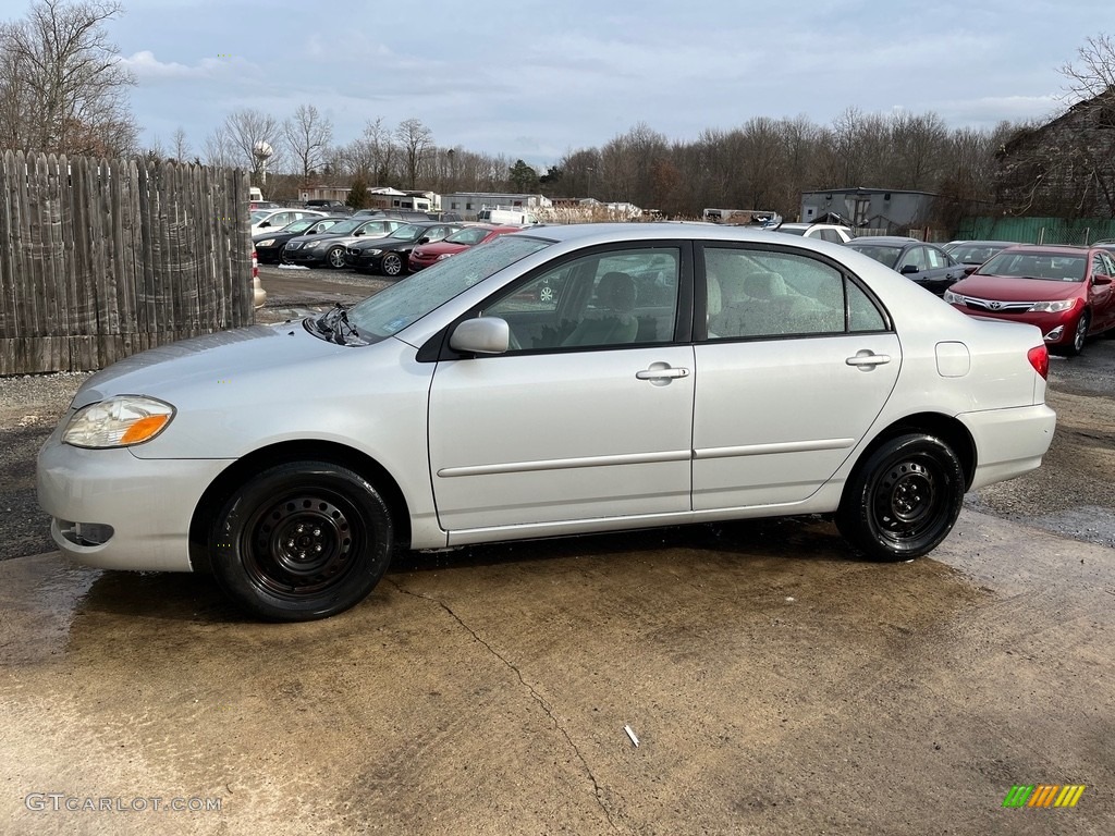2007 Corolla LE - Silver Streak Mica / Stone photo #3