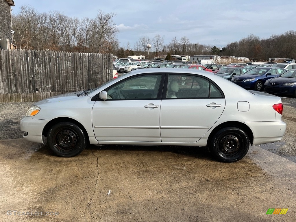 2007 Corolla LE - Silver Streak Mica / Stone photo #4