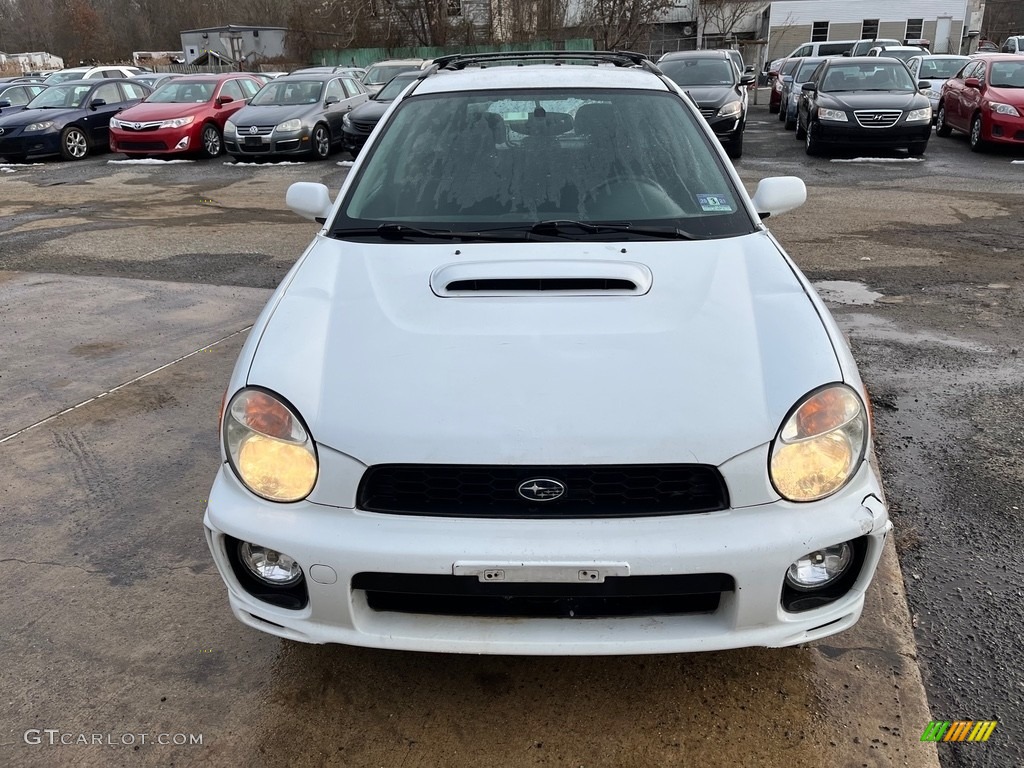 2003 Impreza WRX Wagon - Aspen White / Black photo #13