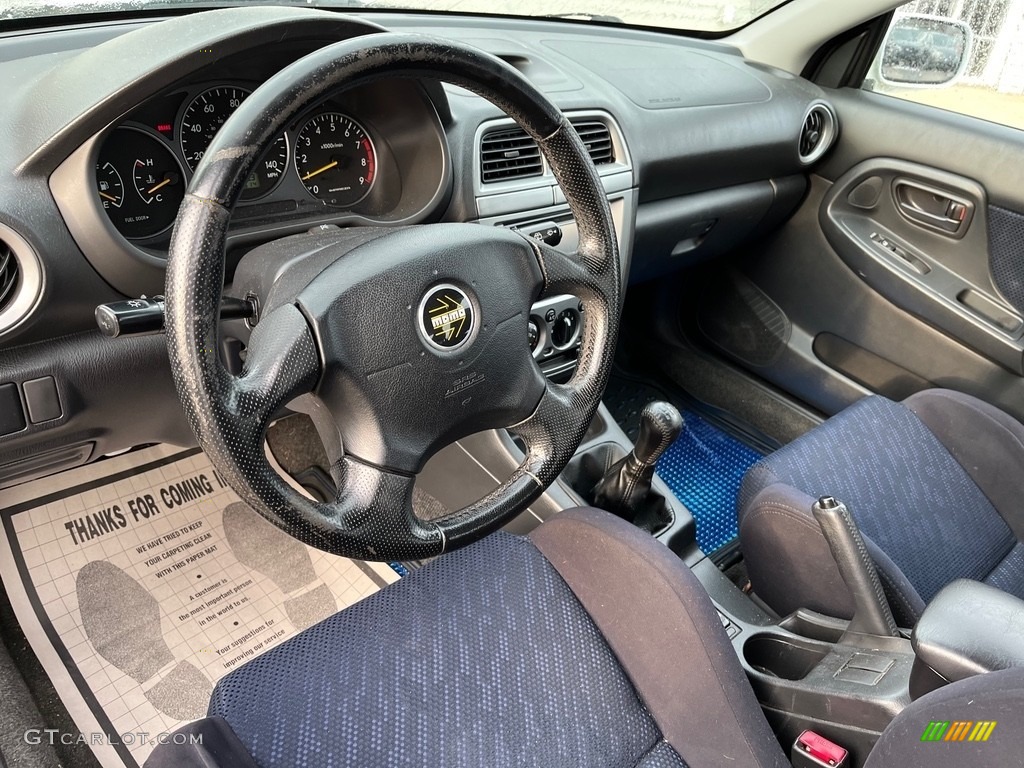 2003 Impreza WRX Wagon - Aspen White / Black photo #20