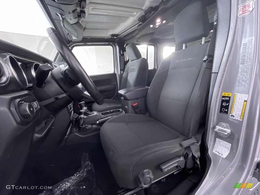 2020 Wrangler Unlimited Sahara 4x4 - Billet Silver Metallic / Black photo #10