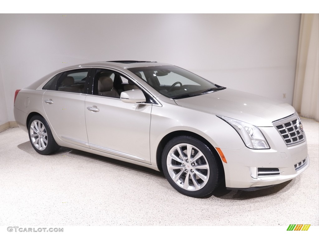 2014 XTS Premium AWD - Silver Coast Metallic / Shale/Cocoa photo #1