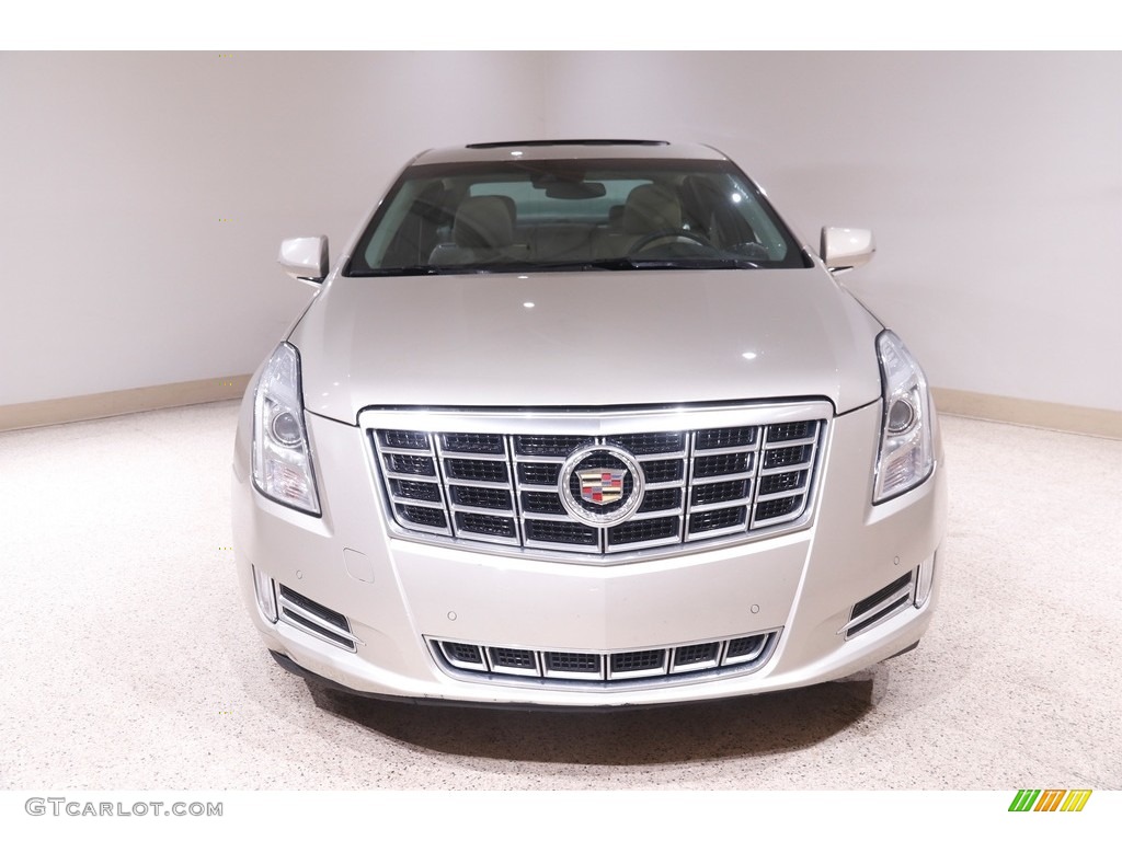 2014 XTS Premium AWD - Silver Coast Metallic / Shale/Cocoa photo #2