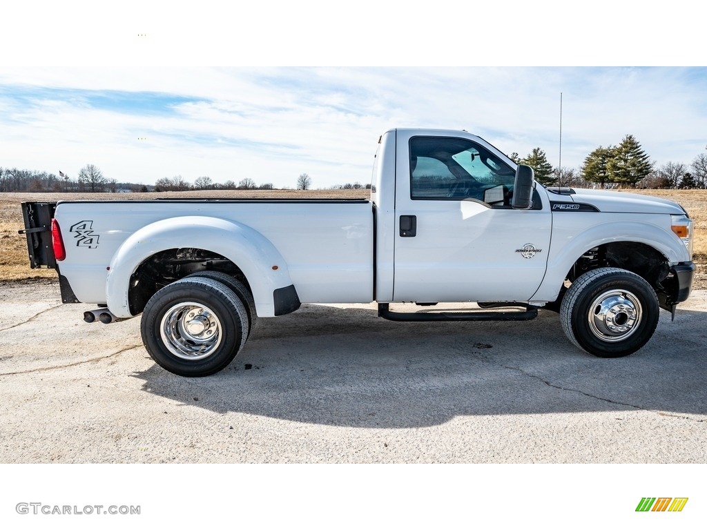 Oxford White 2013 Ford F350 Super Duty XL Regular Cab 4x4 Exterior Photo #143752722