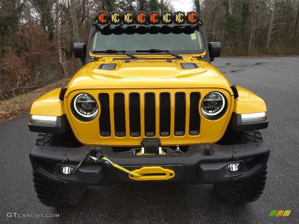 2019 Wrangler Unlimited MOAB 4x4 - Hellayella / Black photo #3