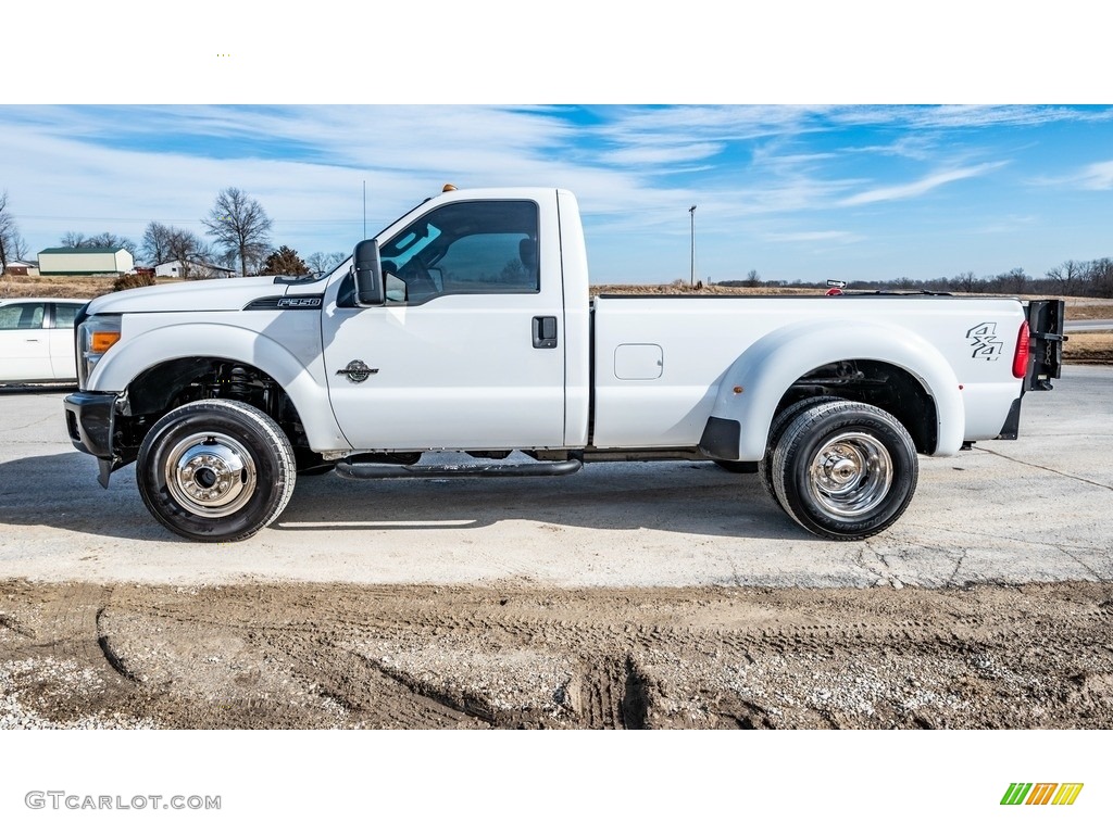 Oxford White 2013 Ford F350 Super Duty XL Regular Cab 4x4 Exterior Photo #143752809