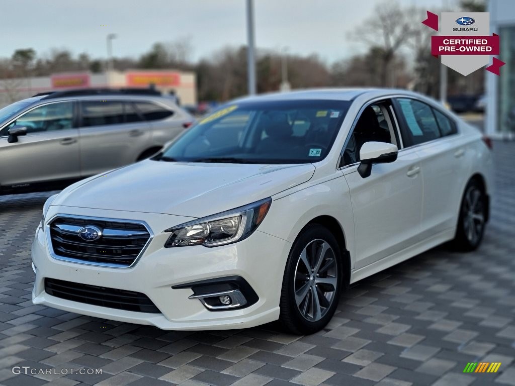 Crystal White Pearl 2018 Subaru Legacy 2.5i Limited Exterior Photo #143752836