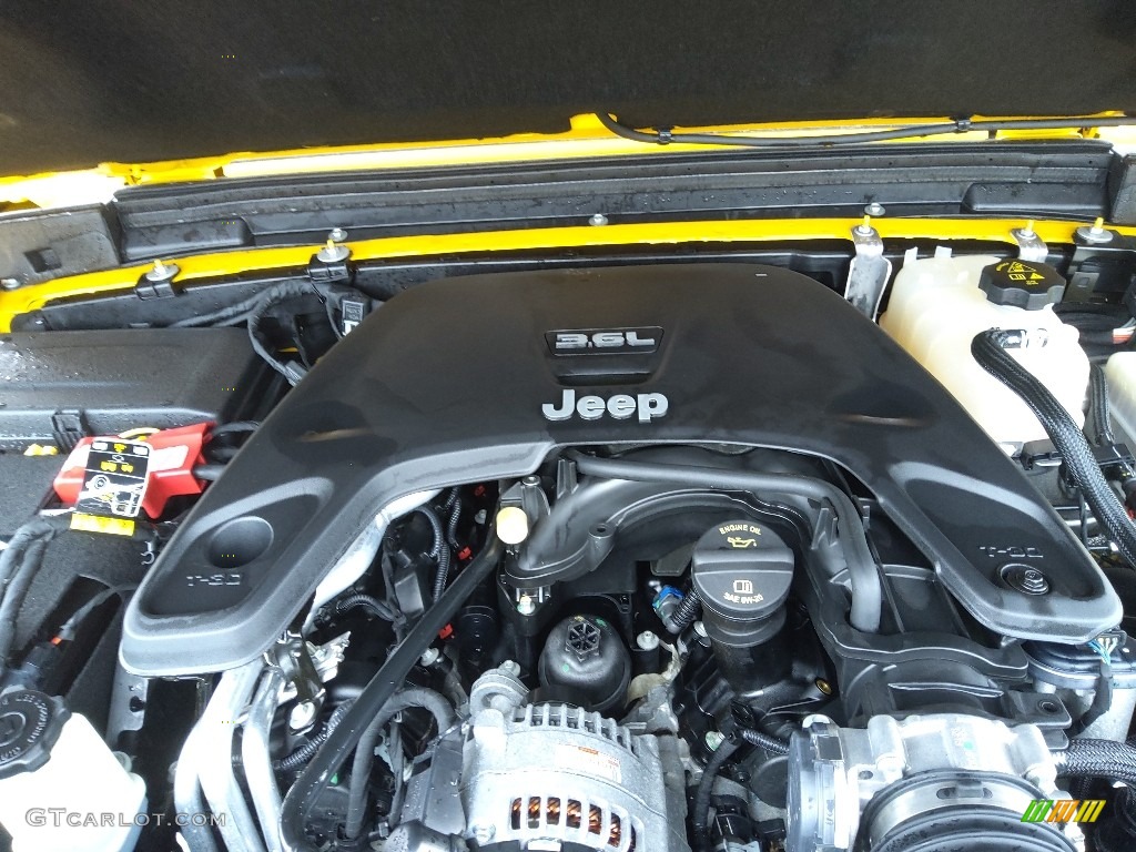 2019 Wrangler Unlimited MOAB 4x4 - Hellayella / Black photo #12