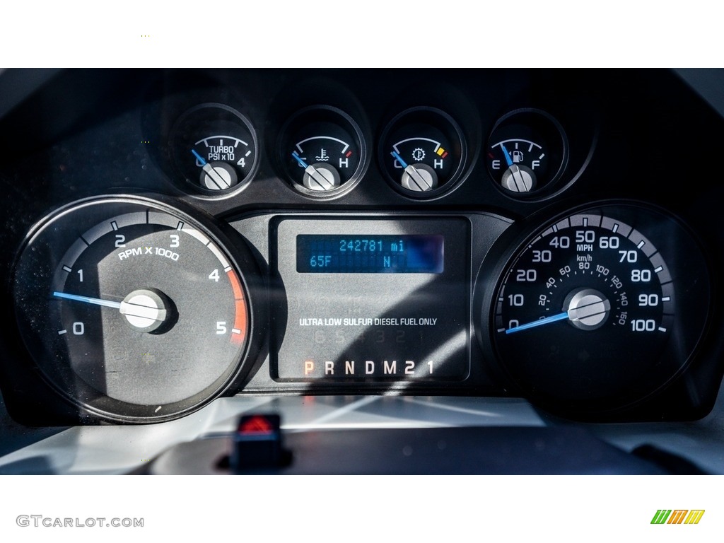 2013 Ford F350 Super Duty XL Regular Cab 4x4 Gauges Photos