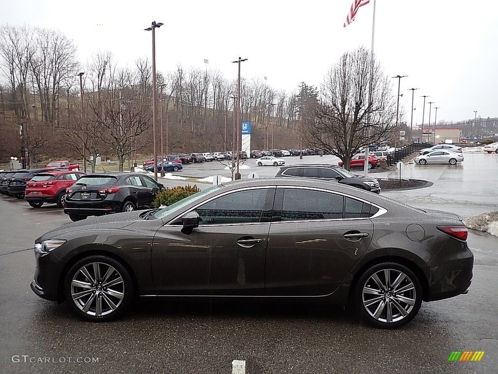 2018 Mazda6 Signature - Machine Gray Metallic / Parchment photo #5