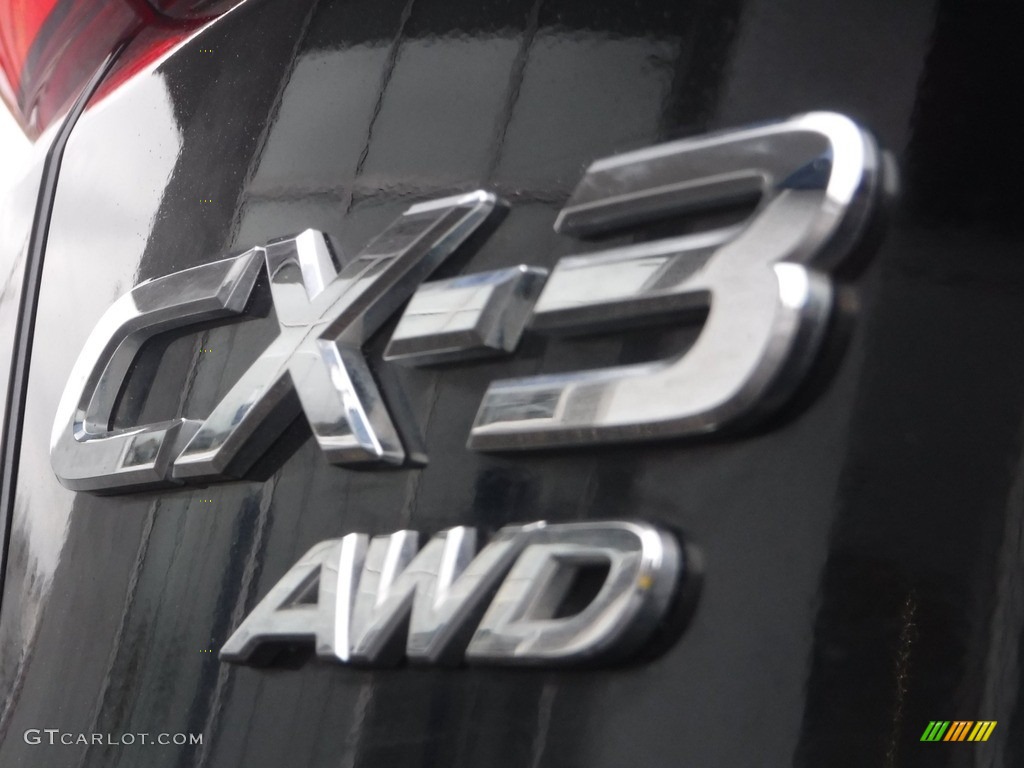 2017 CX-3 Touring AWD - Jet Black Mica / Black photo #8