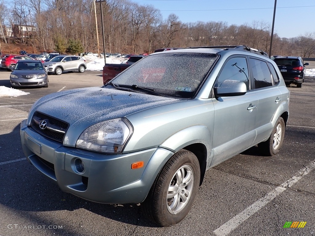 2006 Tucson Limited 4x4 - Nautical Blue Metallic / Gray photo #1