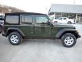 Sarge Green 2022 Jeep Wrangler Unlimited Sport 4x4 Exterior