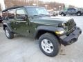 Sarge Green 2022 Jeep Wrangler Unlimited Sport 4x4 Exterior