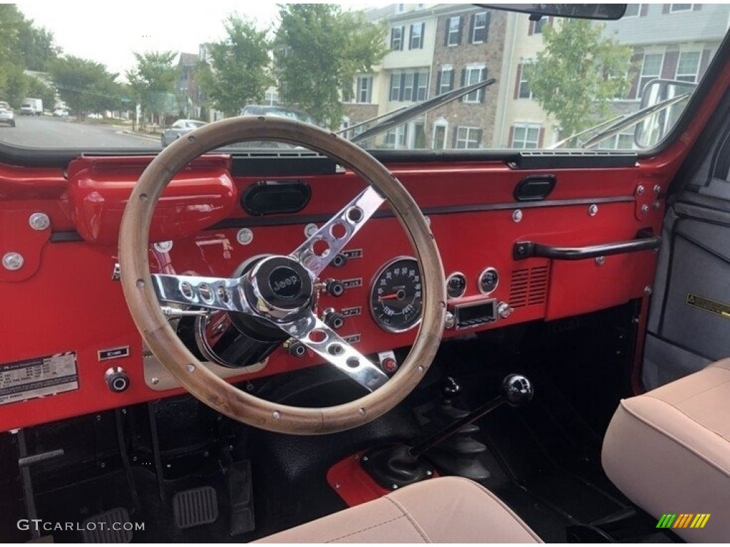 1978 Jeep CJ5 Golden Eagle 4x4 Interior Color Photos