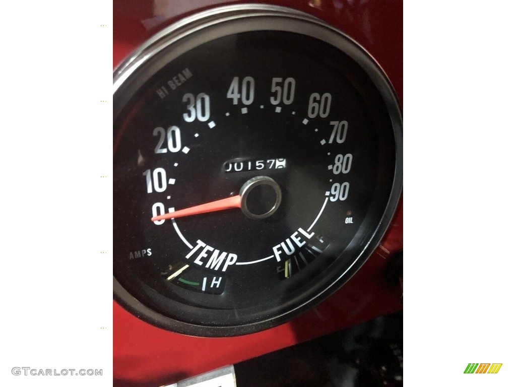 1978 Jeep CJ5 Golden Eagle 4x4 Gauges Photos