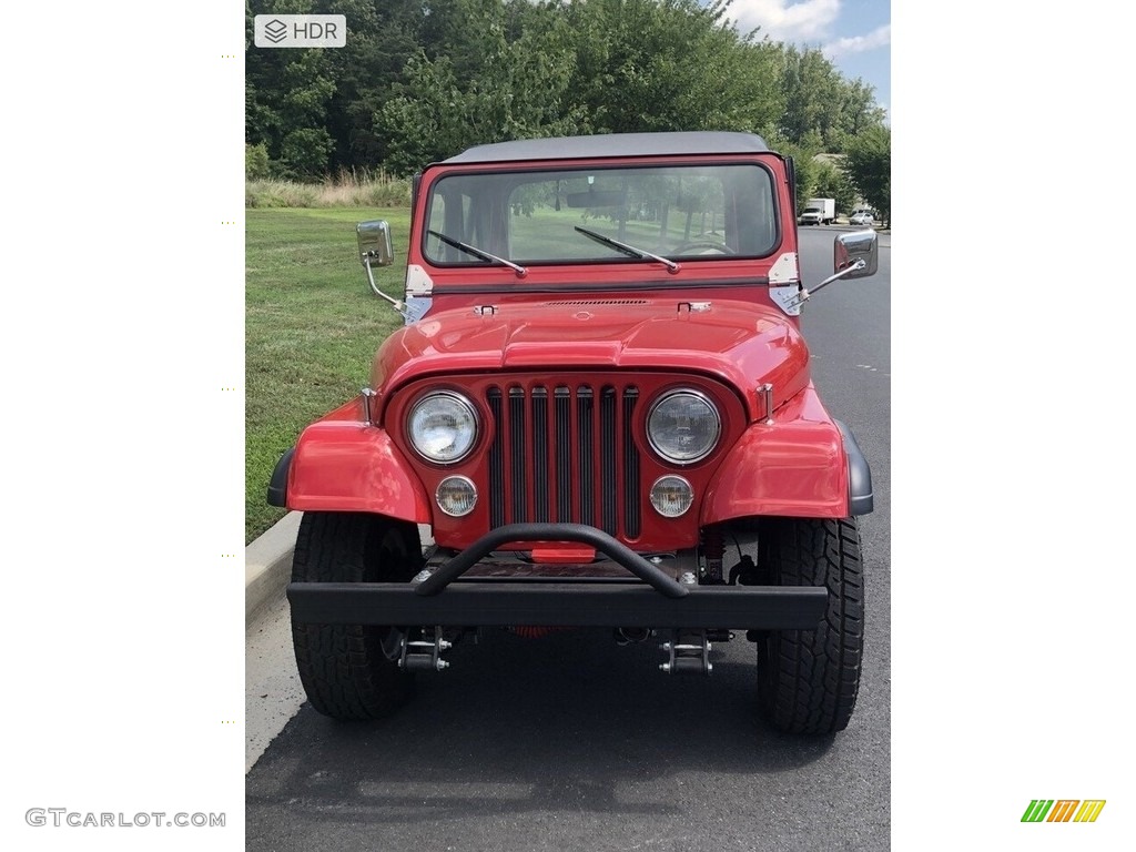 Firecracker Red 1978 Jeep CJ5 Golden Eagle 4x4 Exterior Photo #143755647