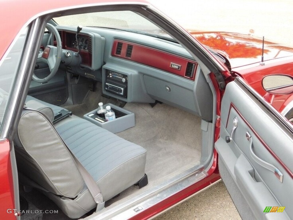 Gray Interior 1985 Chevrolet El Camino Conquista Photo #143755922