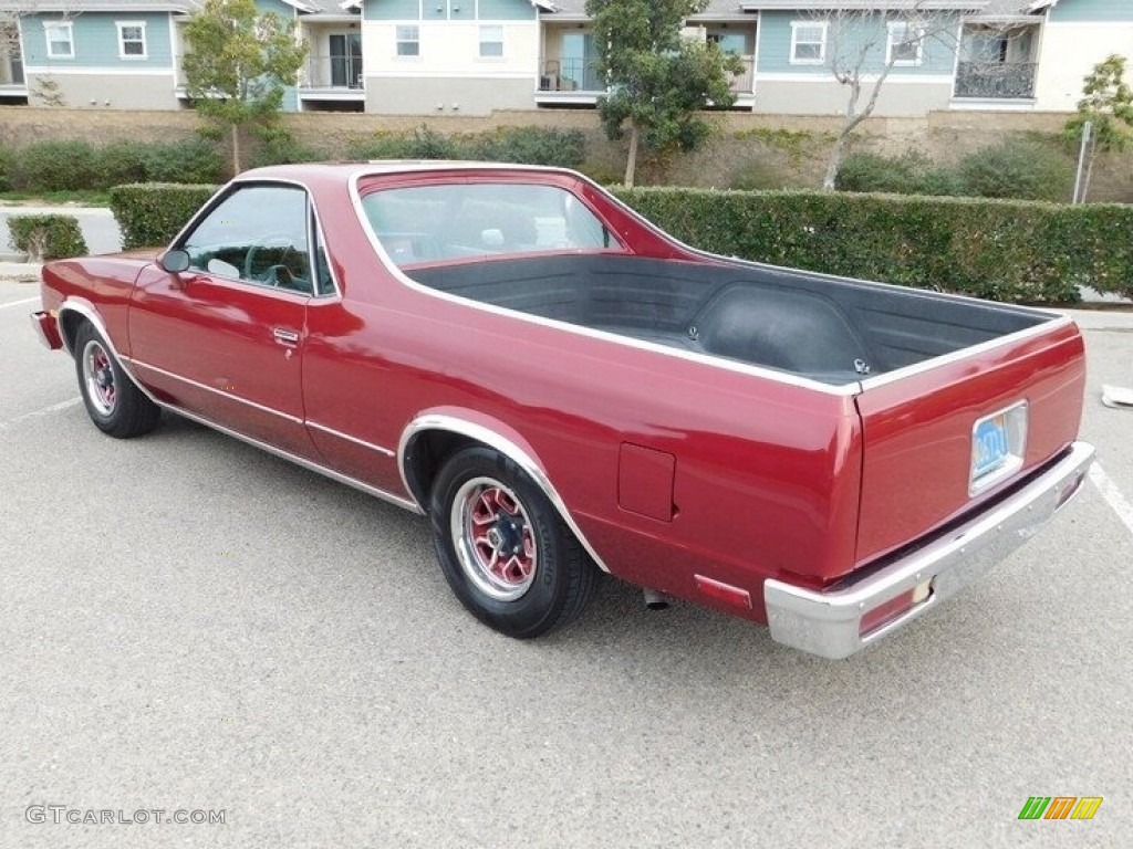 Dark Maroon Metallic 1985 Chevrolet El Camino Conquista Exterior Photo #143756004