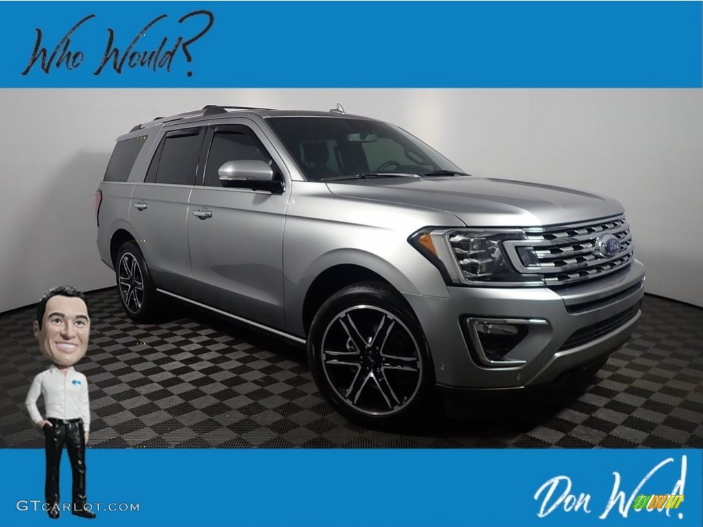 2020 Expedition Limited 4x4 - Iconic Silver / Ebony photo #1