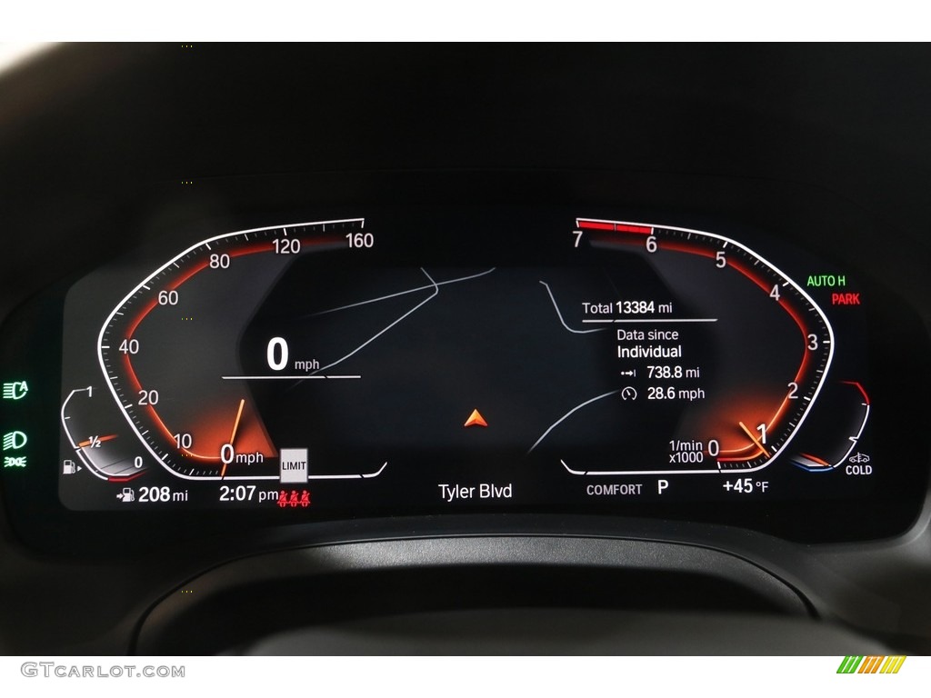 2021 3 Series 330i xDrive Sedan - Phytonic Blue Metallic / Black photo #8
