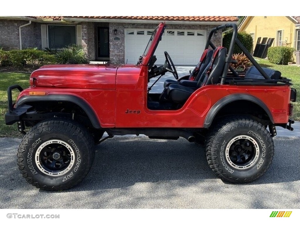 Firecracker Red 1979 Jeep CJ5 4x4 Exterior Photo #143756814
