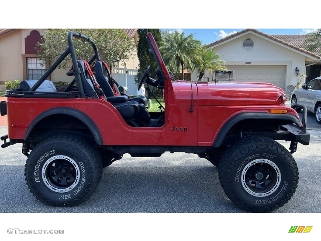 Firecracker Red 1979 Jeep CJ5 4x4 Exterior Photo #143756994