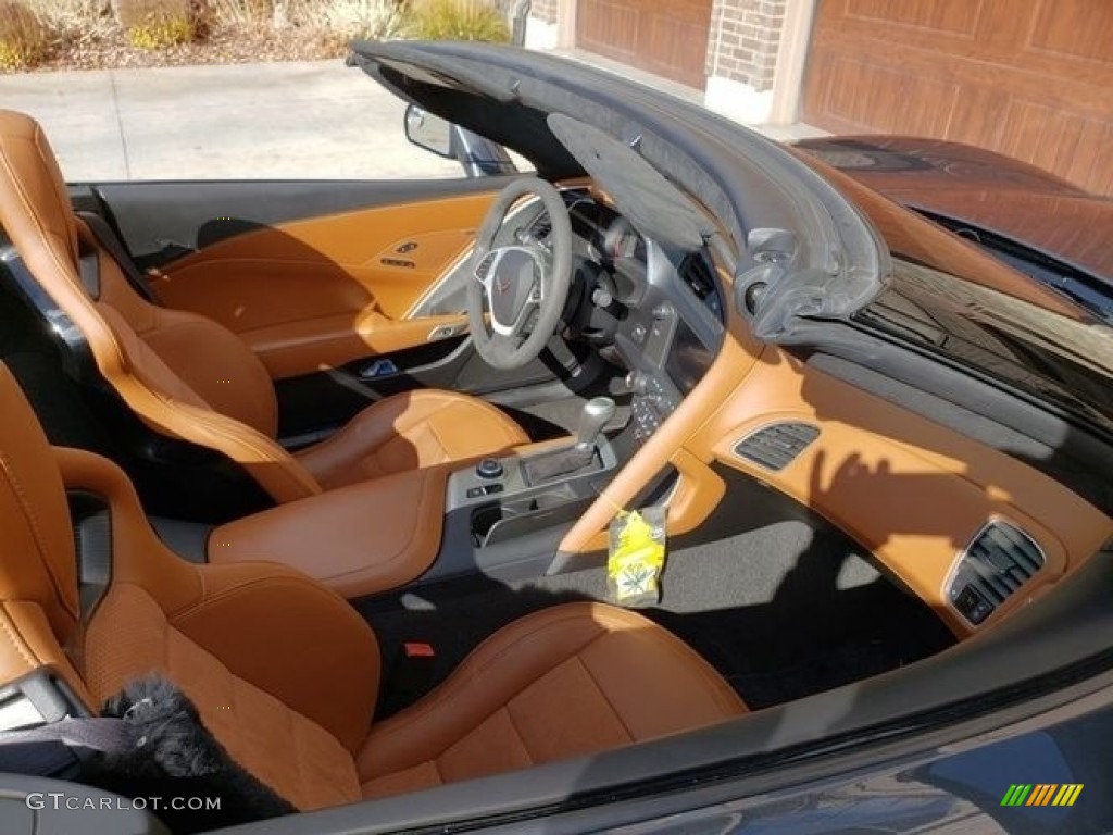 2014 Corvette Stingray Convertible - Cyber Gray Metallic / Kalahari photo #6