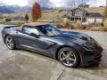 2014 Cyber Gray Metallic Chevrolet Corvette Stingray Convertible  photo #1