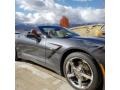 2014 Cyber Gray Metallic Chevrolet Corvette Stingray Convertible  photo #8