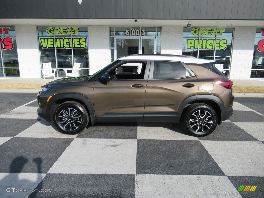 2021 TrailBlazer ACTIV AWD - Zeus Bronze Metallic / Jet Black/Almond Butter photo #1