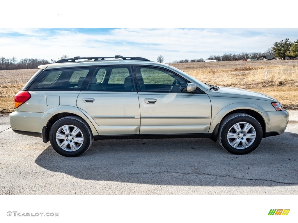 2005 Outback 2.5i Limited Wagon - Champagne Gold Opal / Off Black photo #3