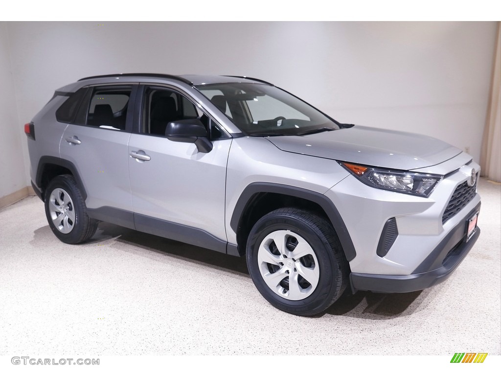 2019 RAV4 LE - Silver Sky Metallic / Black photo #1