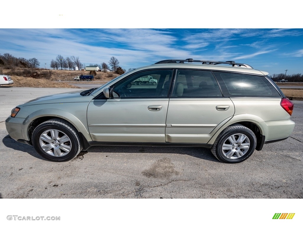 2005 Outback 2.5i Limited Wagon - Champagne Gold Opal / Off Black photo #7